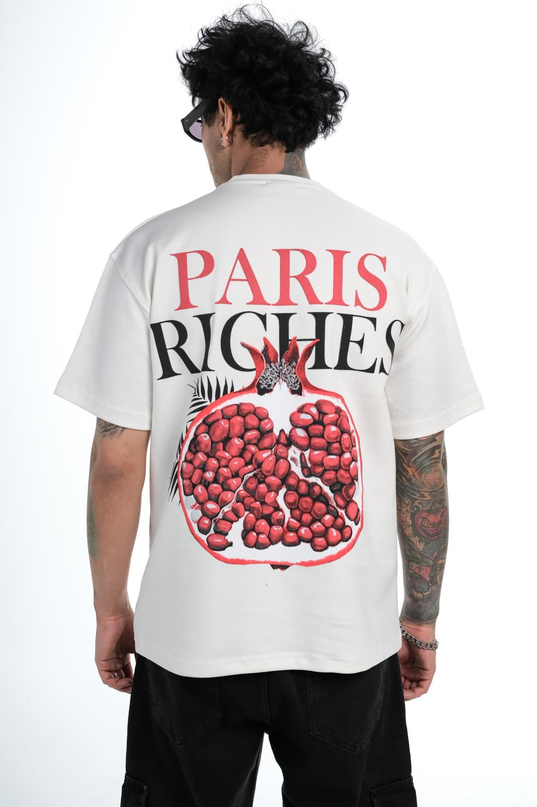 T-shirt Riches Paris Blanc Réf: RCH-864 (Grenade)