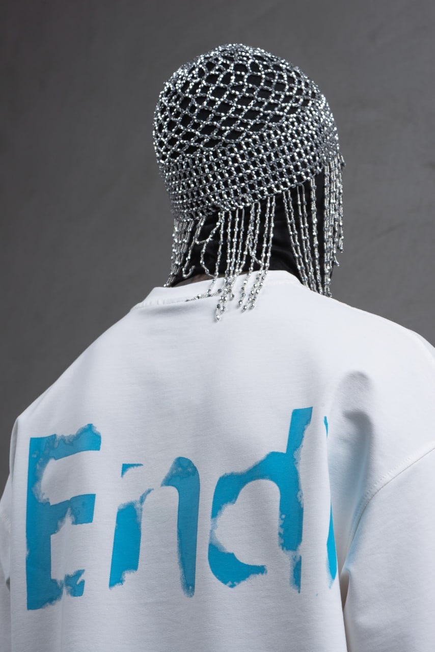 T-SHIRT OVERSIZE *END*, BLANC Spring/Summer 2025