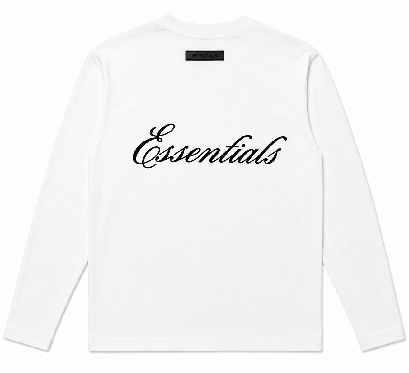 T-Shirt ESSENTIALS - Manche Longue Blanc