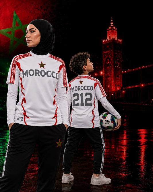 Maillot Morocco Club 212 – Femme, Enfant & Unisexe | Connect Studio Paris