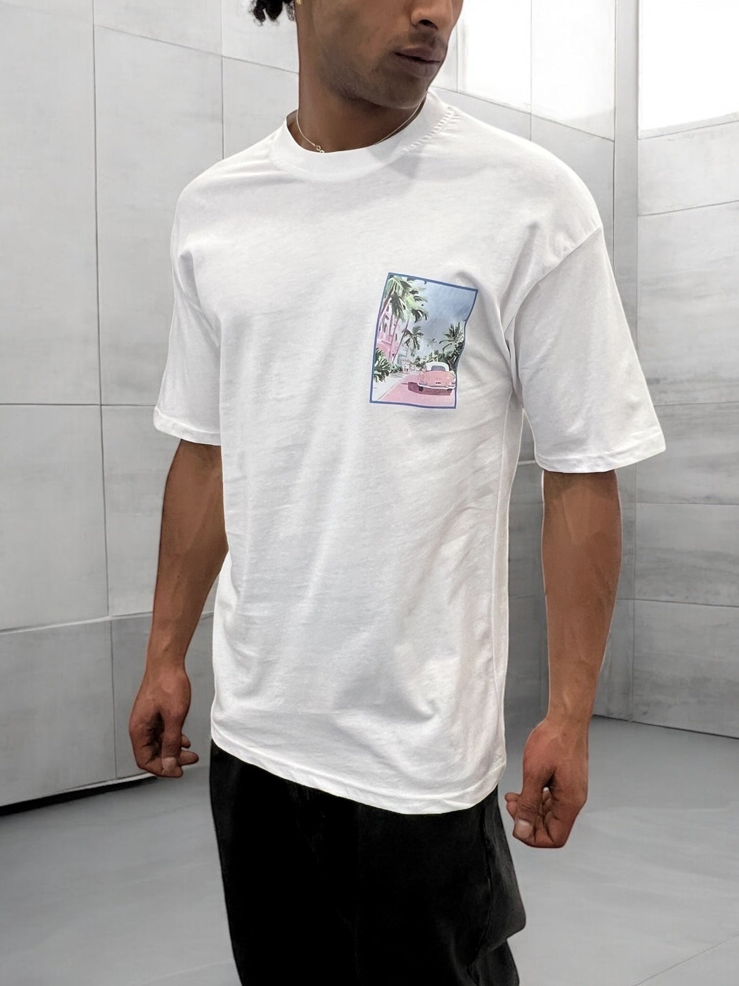 T-shirt RUE DE CASABLANCA - blanc