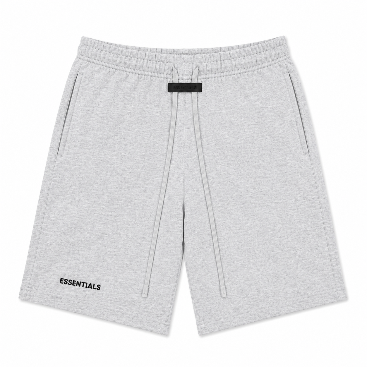 Ensemble ESSENTIALS Homme Gris Chiné | T-Shirt Oversize + Short Premium
