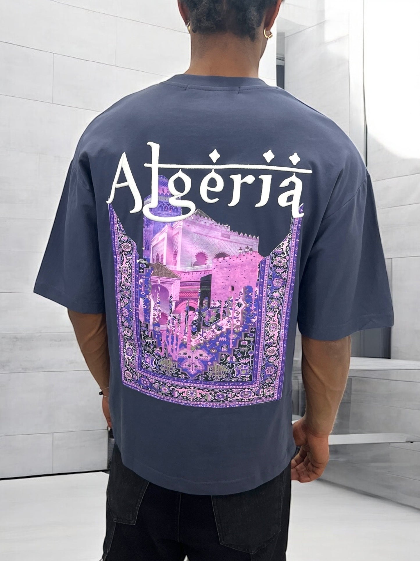 T-shirt ALGĖRIA - bleu nuit