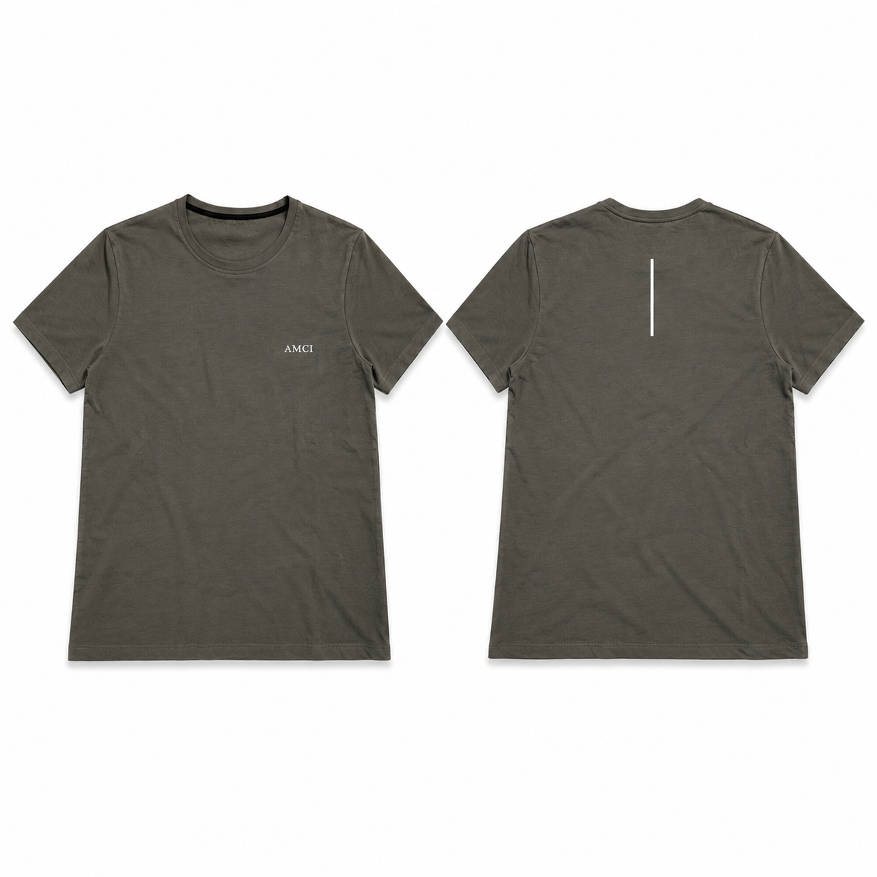 T-Shirt AMCI UNI KAKI – Coupe Premium Coton Doux Unisexe