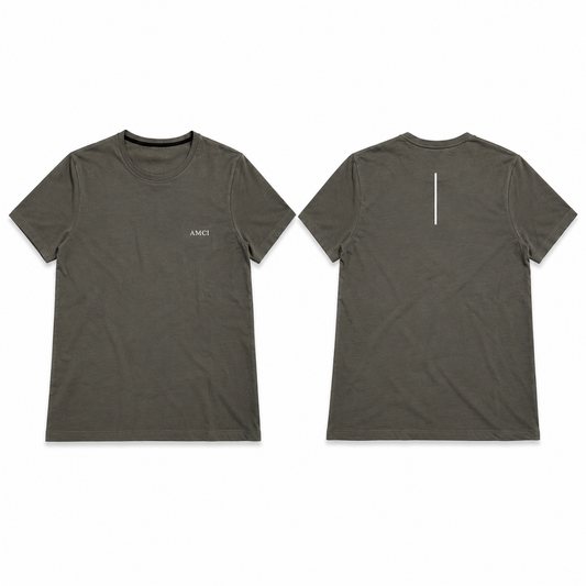 T-Shirt AMCI UNI KAKI – Coupe Premium Coton Doux Unisexe