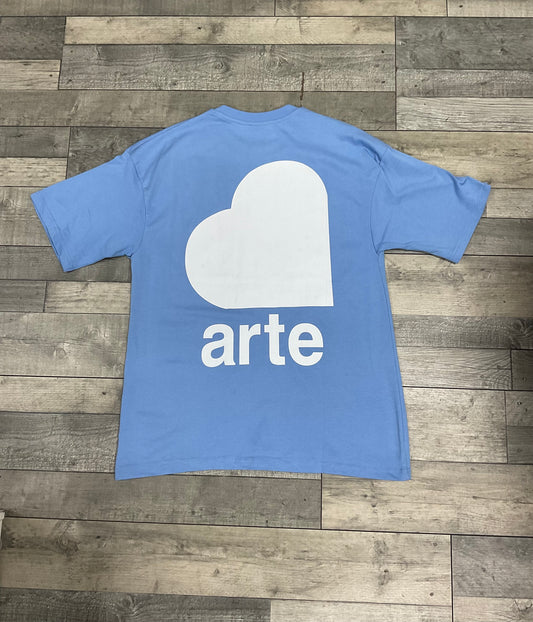T-shirt Arte Cœur Bleu