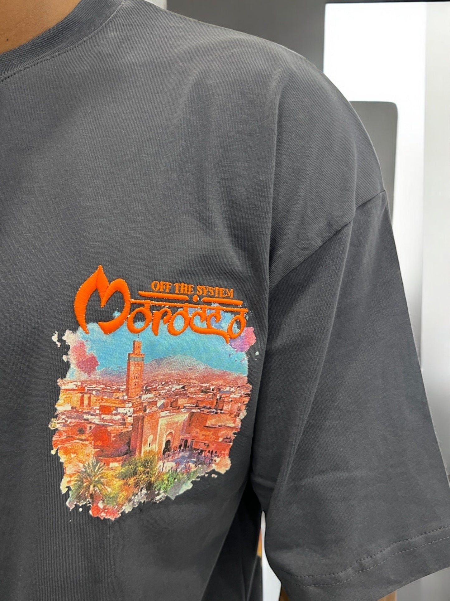 T-shirt MOROCCO VIBES - bleu nuit