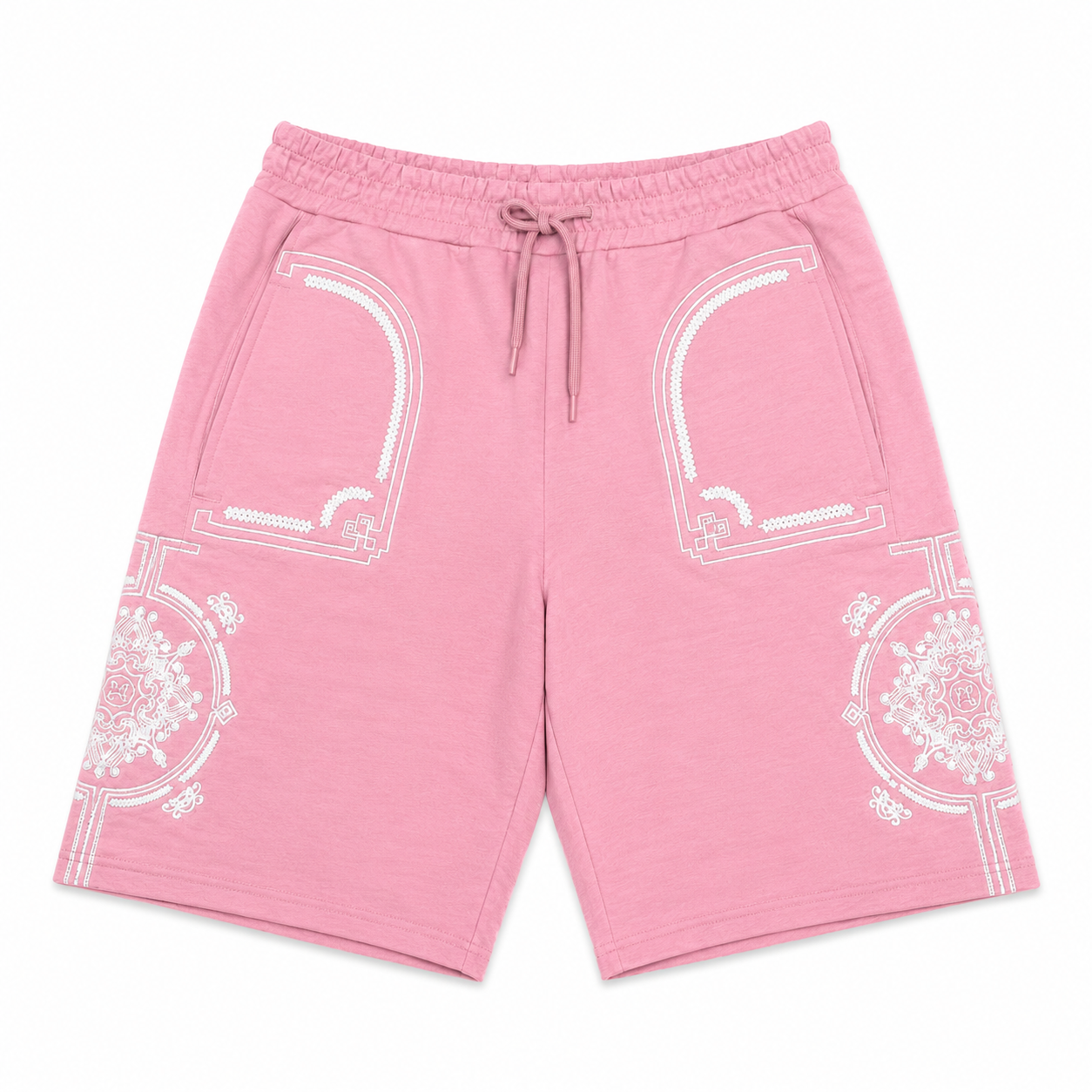 Ensemble Plus Eighteen Rose Brodé – T-shirt & Short Premium