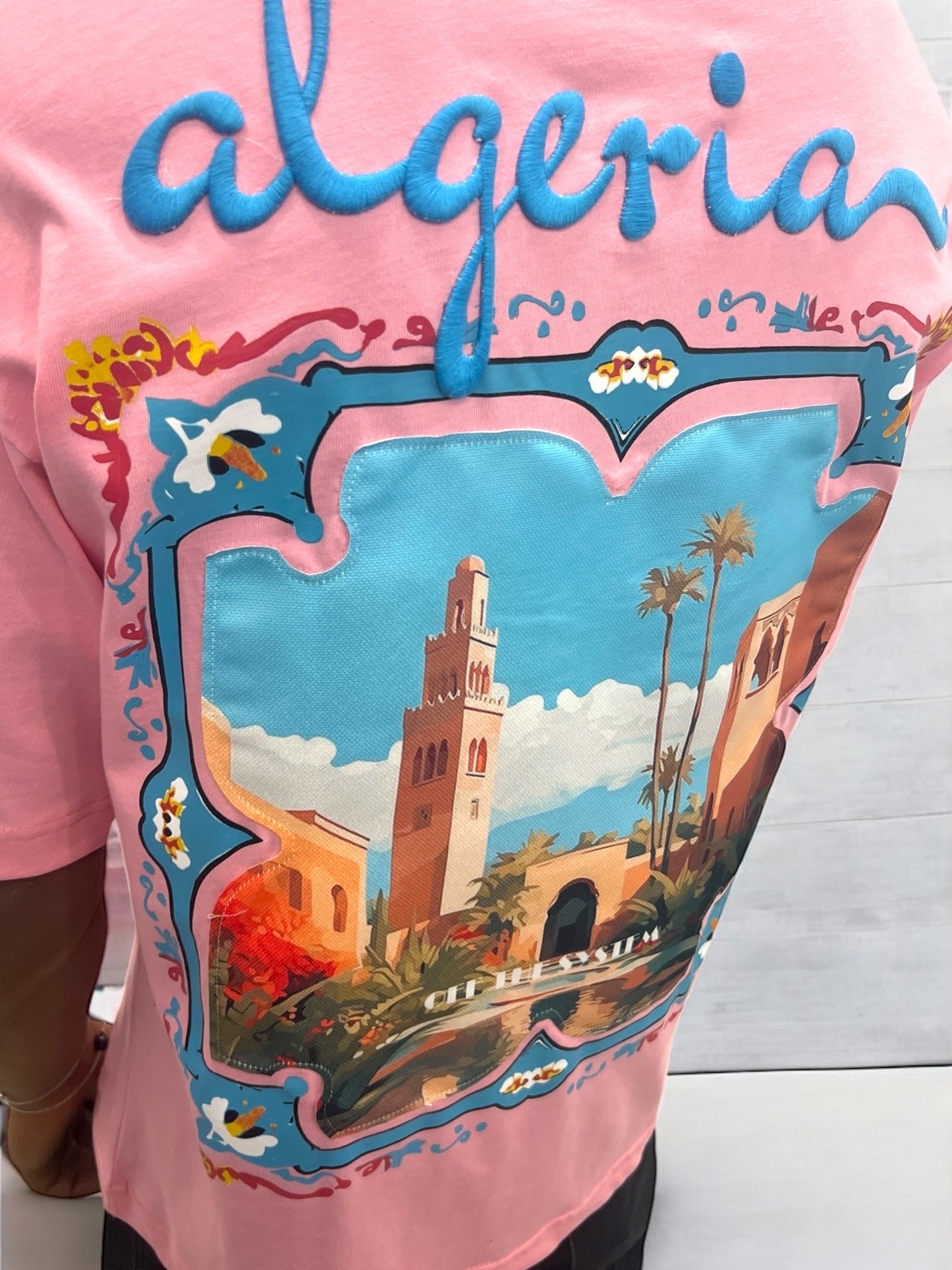 T-shirt ALGERIA - rose
