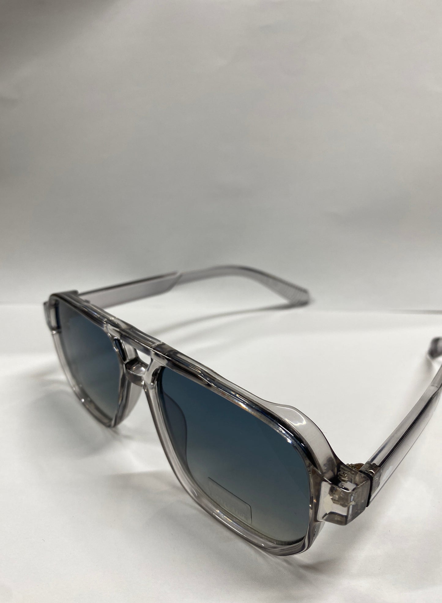 Lunettes de Soleil - 100% UV PROTECTION Teinte dégradé Bleu foncé