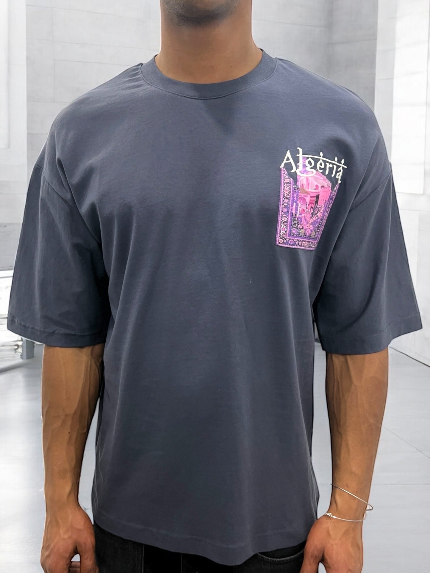 T-shirt ALGĖRIA - bleu nuit