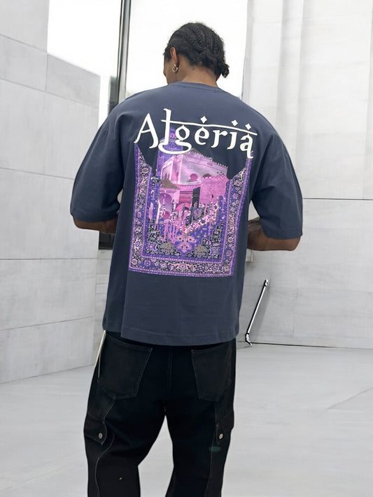 T-shirt ALGĖRIA - bleu nuit