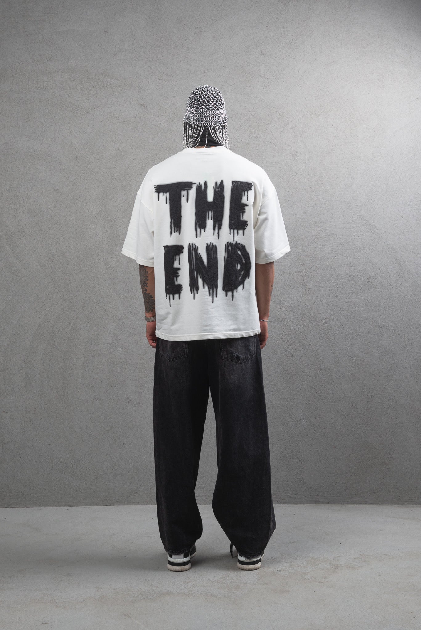 T-SHIRT OVERSIZE, THE END, BLANC  - Spring/Summer 2025