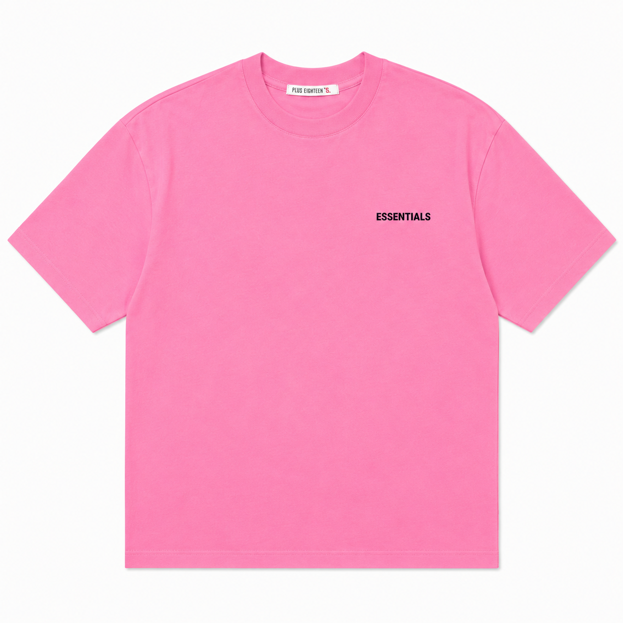 Ensemble ESSENTIALS Homme Rose Bubble Gum| T-Shirt Oversize + Short Premium