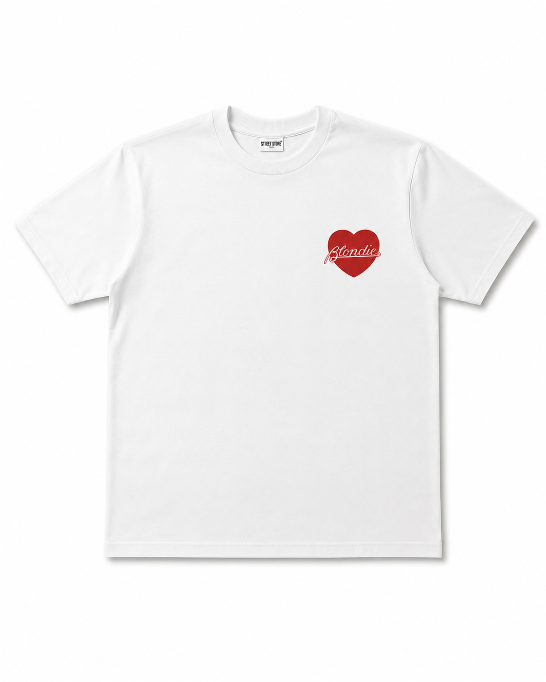 T-shirt "Call me Blondie" Noir et Rouge