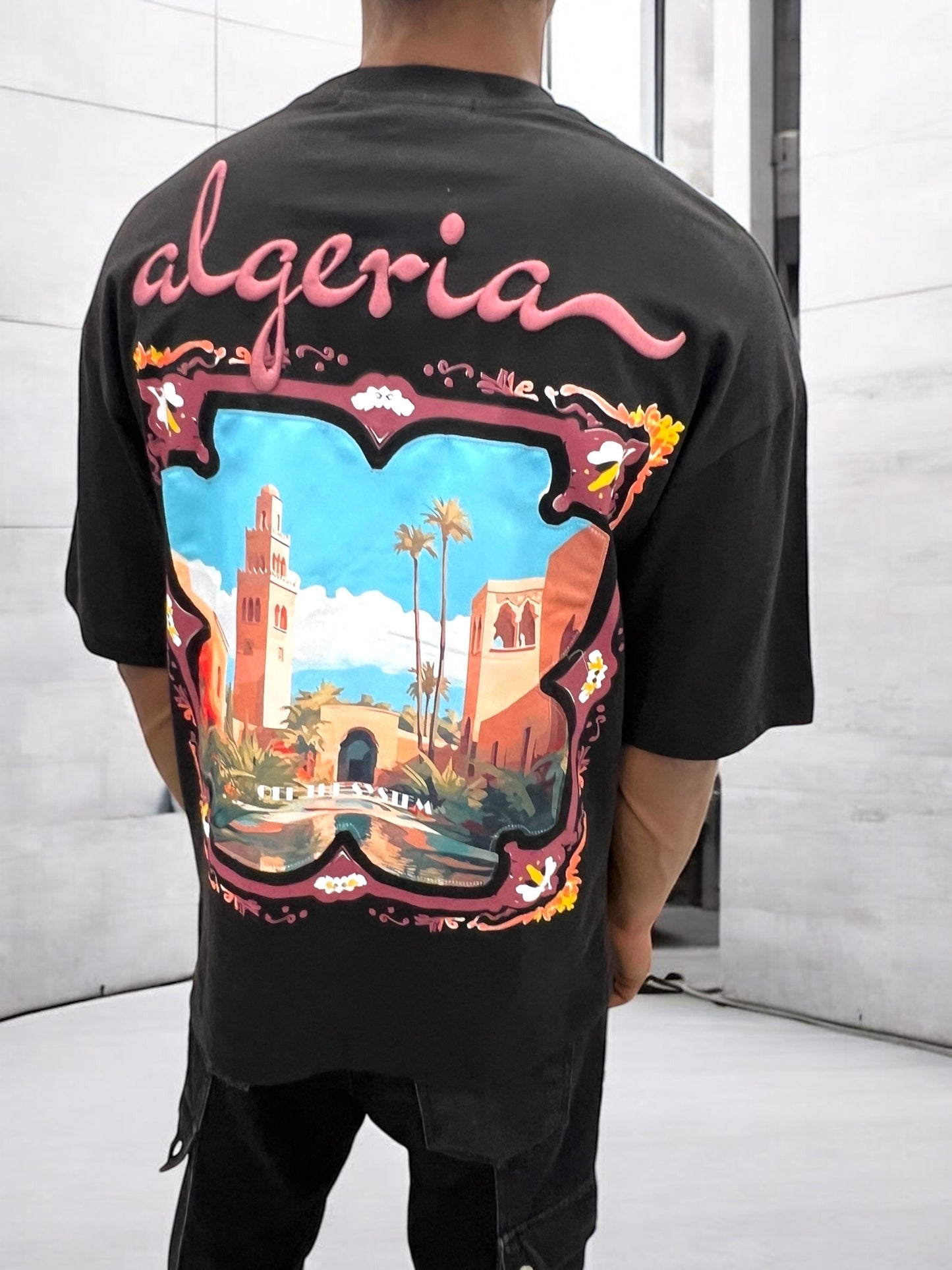 T-shirt ALGERIA - noir
