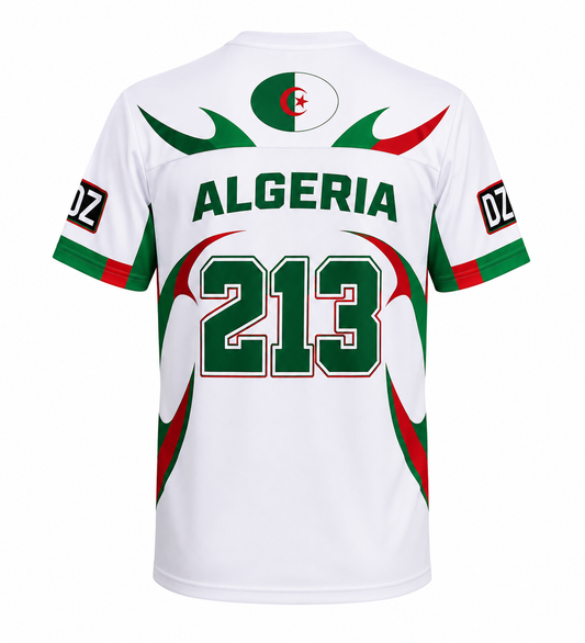 Maillot Unisexe Algeria Athletic 213 – Femme, Enfant & Homme | Connect Studio Paris