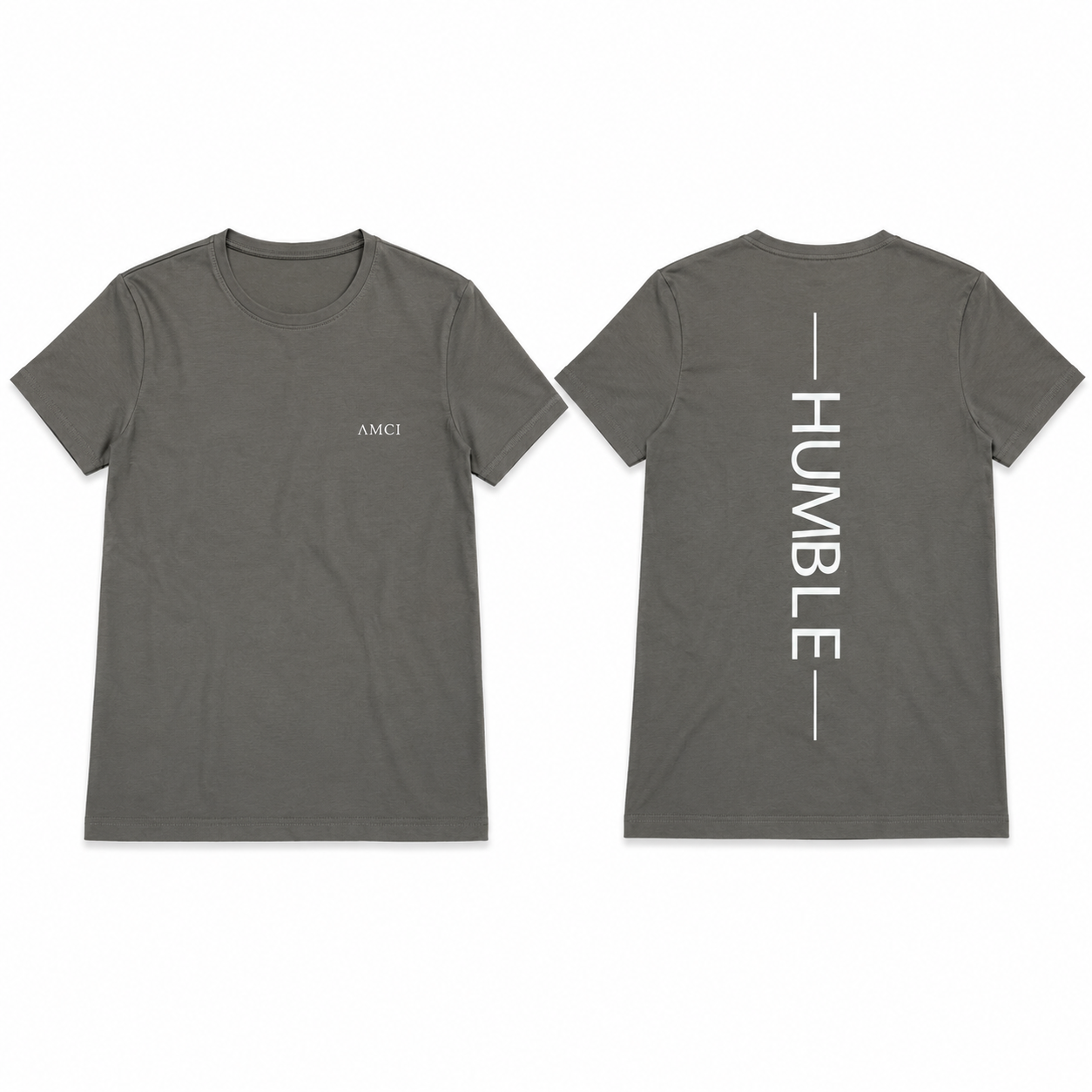 T-Shirt AMCI HUMB KAKI– Coupe Premium Coton Doux Unisexe