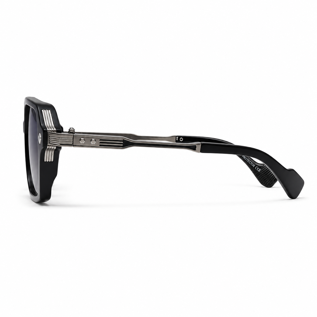 Lunettes de Soleil Black Shadow UV400 | Monture Noire Premium