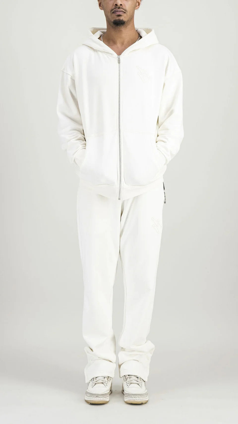 ALEXANDRO FRATELLI - ENSEMBLE PLUSH BLANC