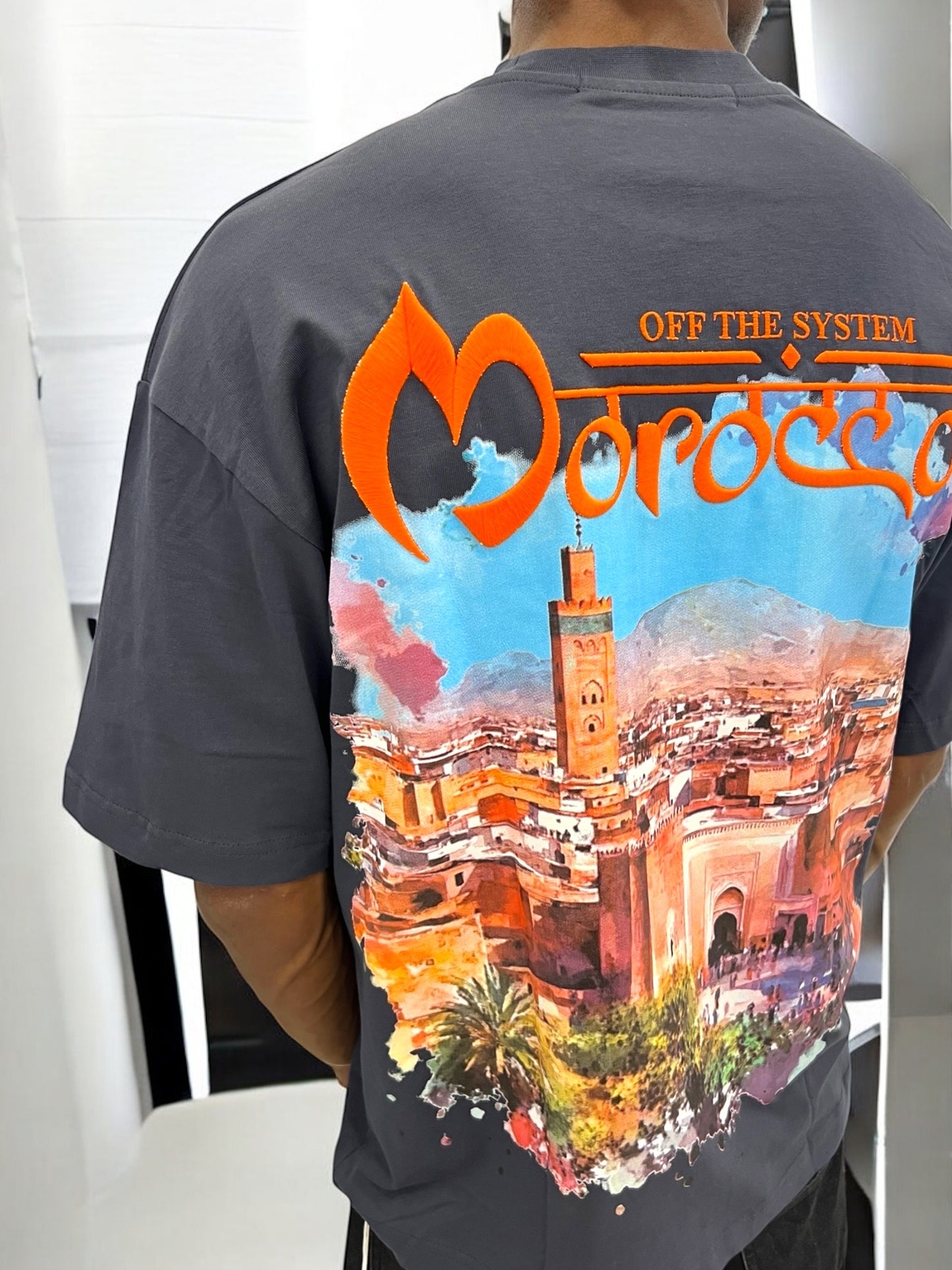 T-shirt MOROCCO VIBES - bleu nuit