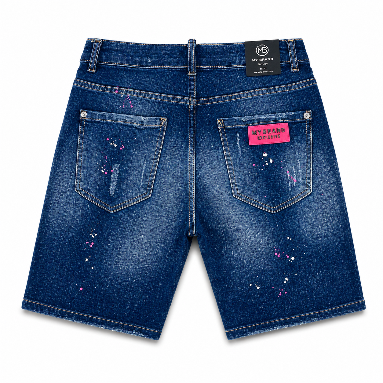 Short Jean Bleu Skinny My Brand Exclusive – Denim Premium Homme