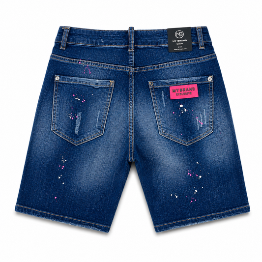 Short Jean Bleu Skinny My Brand Exclusive – Denim Premium Homme