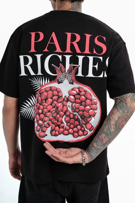 T-shirt Riches Paris Noir Réf: RCH-864 (Grenade)