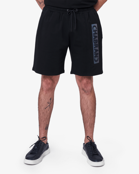 Short Chabrand Logo Encadré - Noir Iridescent