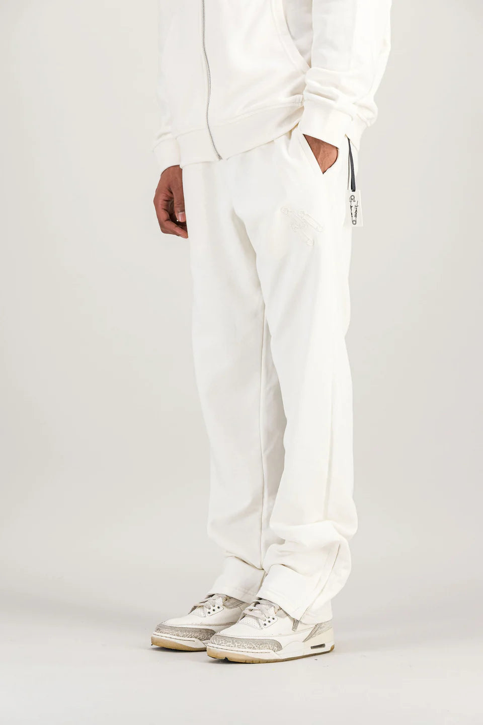 ALEXANDRO FRATELLI - ENSEMBLE PLUSH BLANC