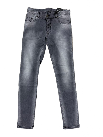 BORAGIO -   PANTALON GRIS SIMPLE