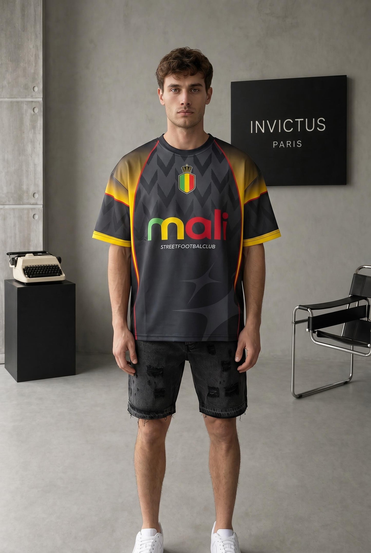 T-shirt Mali Street Football Club – Maillot Streetwear Homme