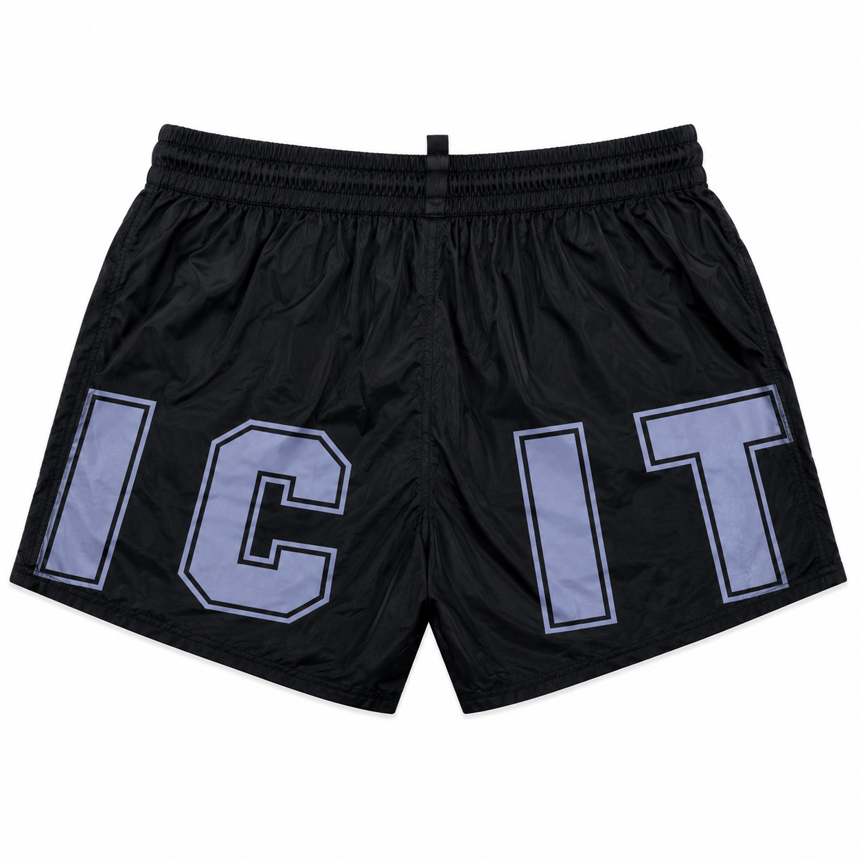 XPLCT STUDIOS Swim Short Logo Noir – Short de Bain Premium Homme