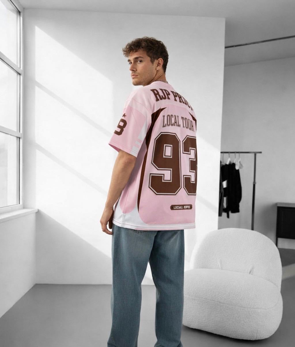 T-shirt Jersey Oversize “Local Tour 93” Connect Studio Paris