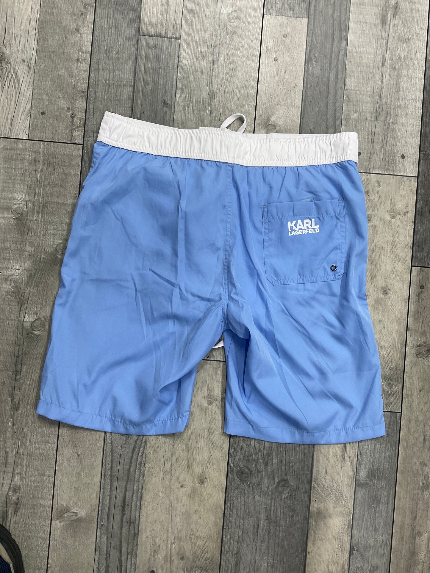 Short KARL LAGERFELD - Bleu Blanc