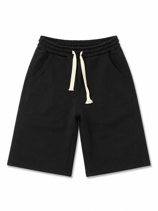 Short long simple Gris Chiné
