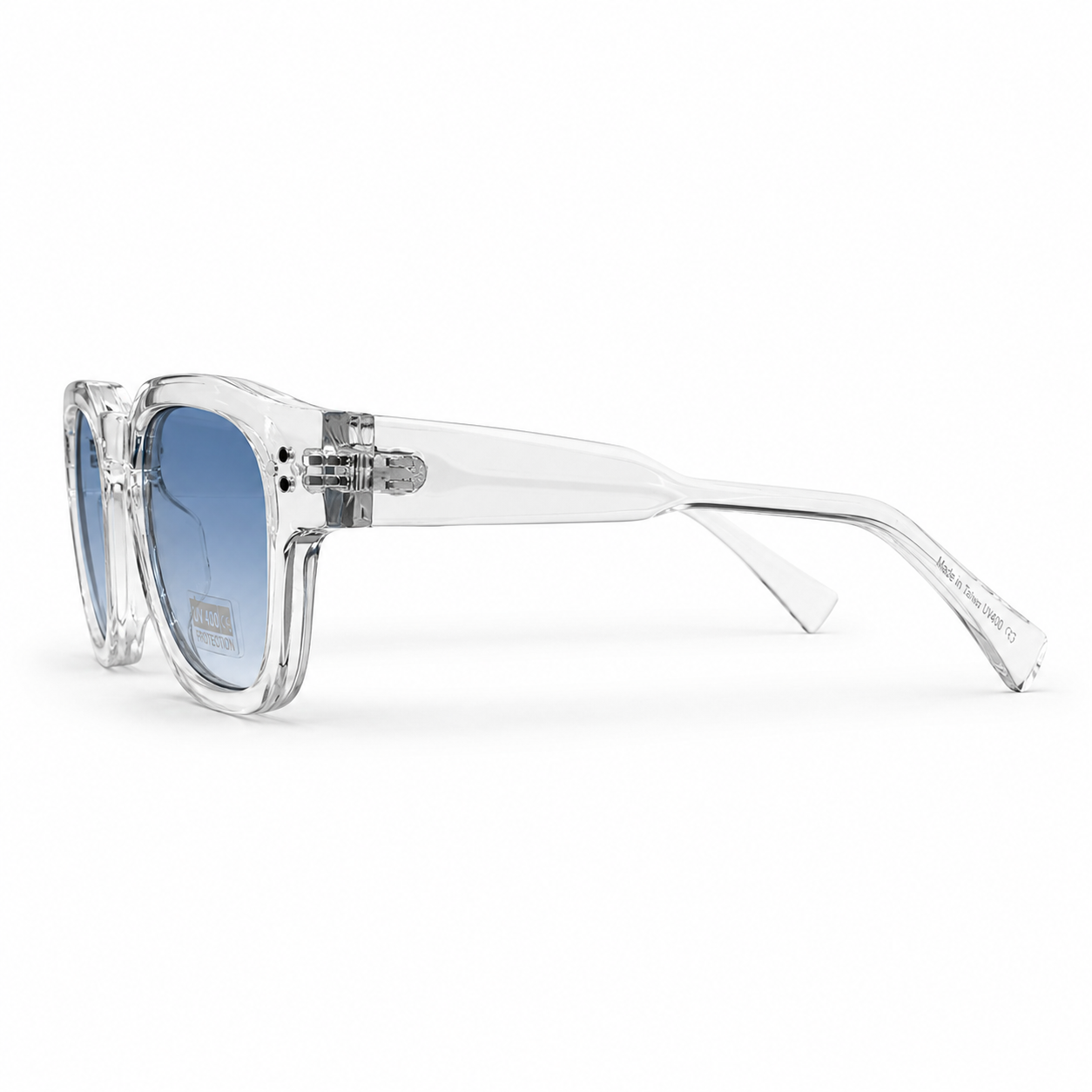 Lunettes de Soleil CP 026554T – Transparent Cristal / Bleu Dégradé