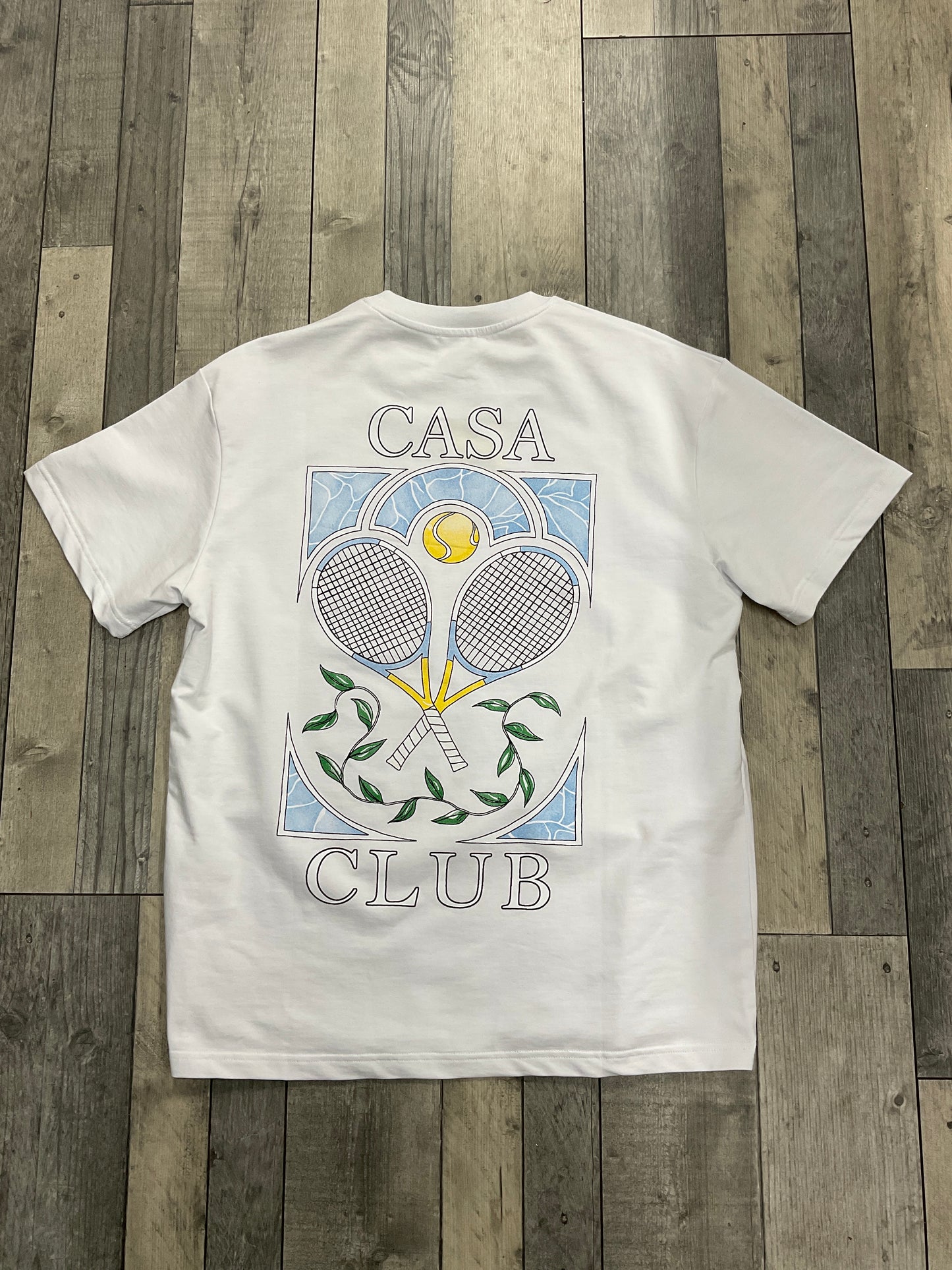 T-shirt CASA CLUB - blanc