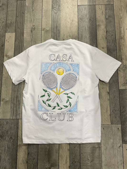 T-shirt CASA CLUB - blanc