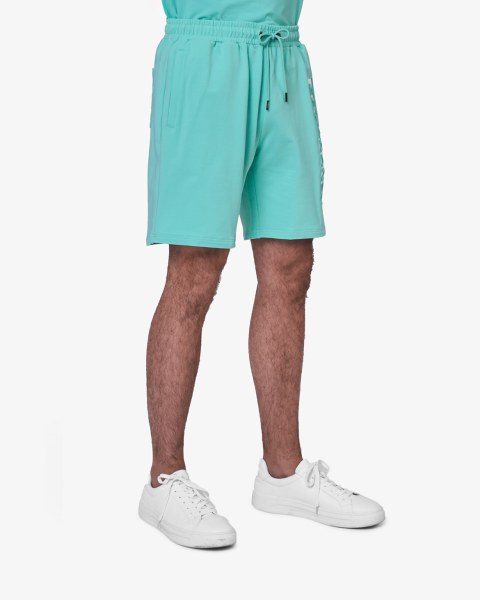 Short Chabrand Logo Encadré - Bleu Blanc