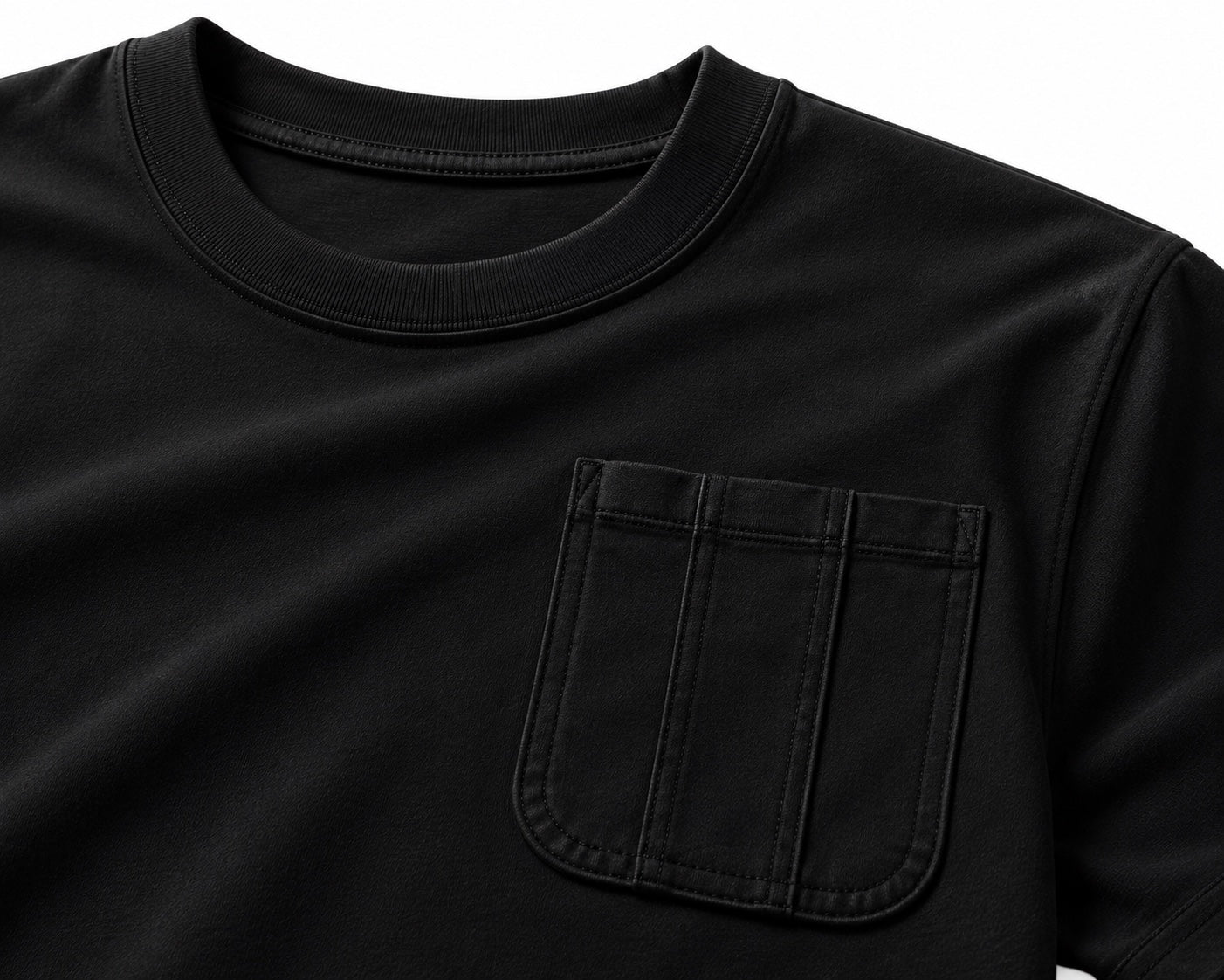 Ensemble Plus Eighteen - T-shirt Poche - Jogging Noir