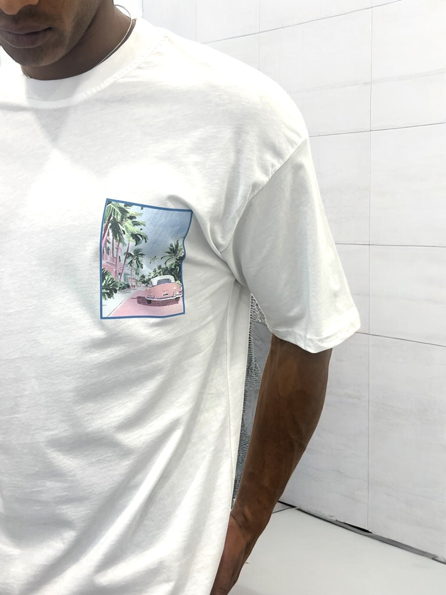 T-shirt RUE DE CASABLANCA - blanc