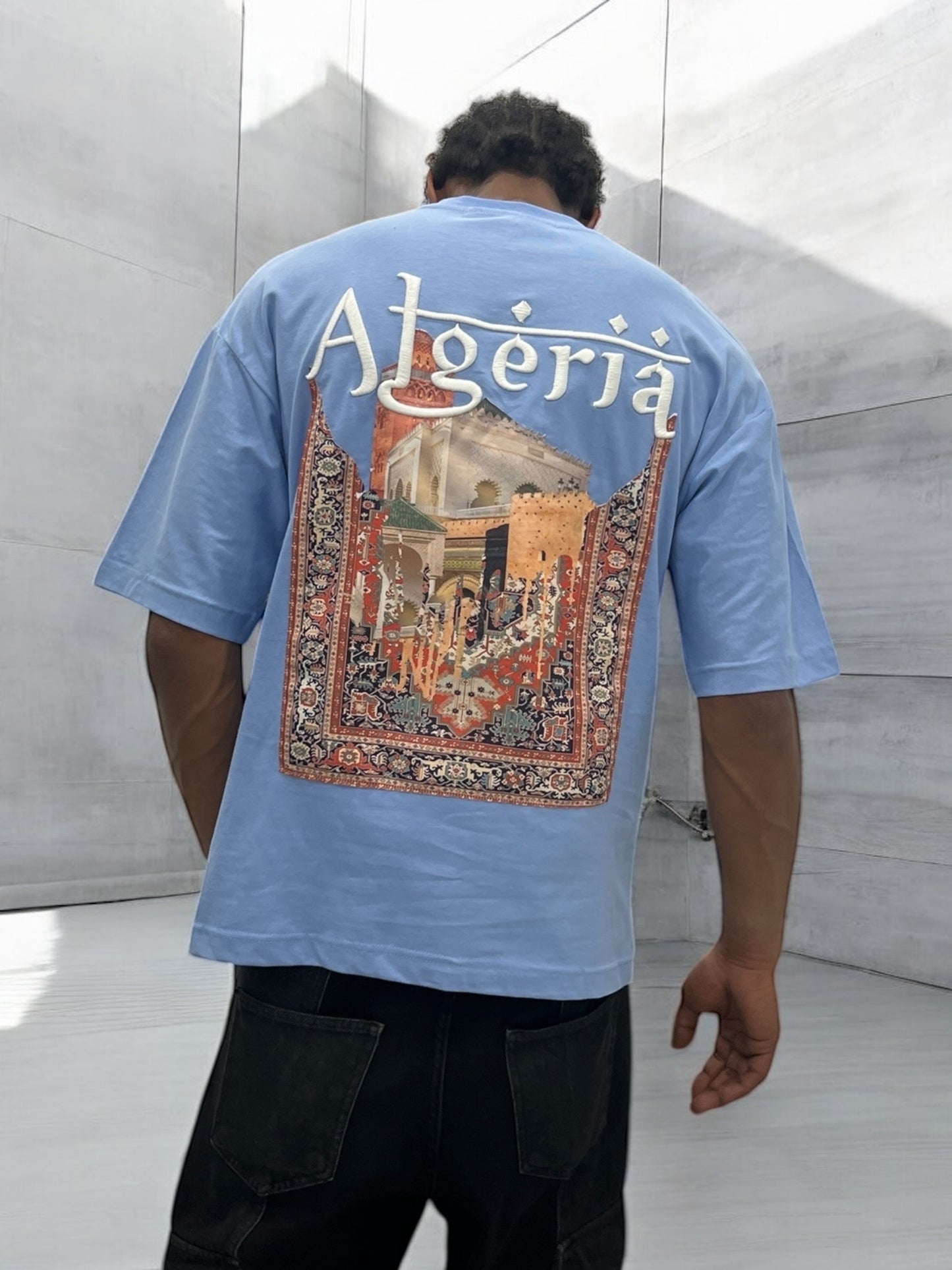 T-shirt ALGĖRIA - bleu