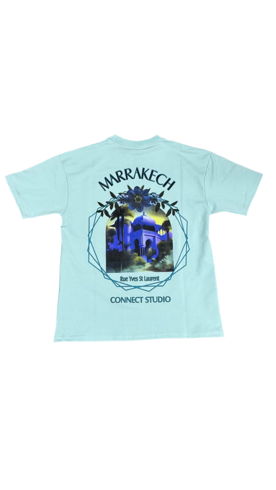 T-shirt Marrakech – Jardin Majorelle & Musée Yves Saint Laurent –  Menthe