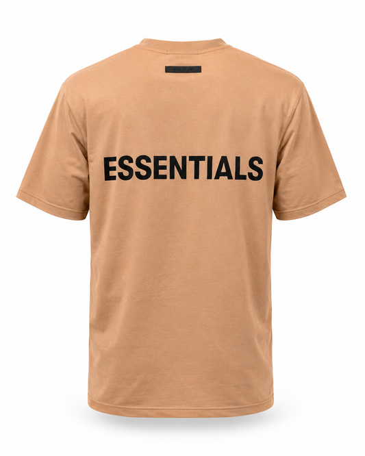 Ensemble ESSENTIALS Homme     Sand Camel | T-Shirt Oversize + Short Premium