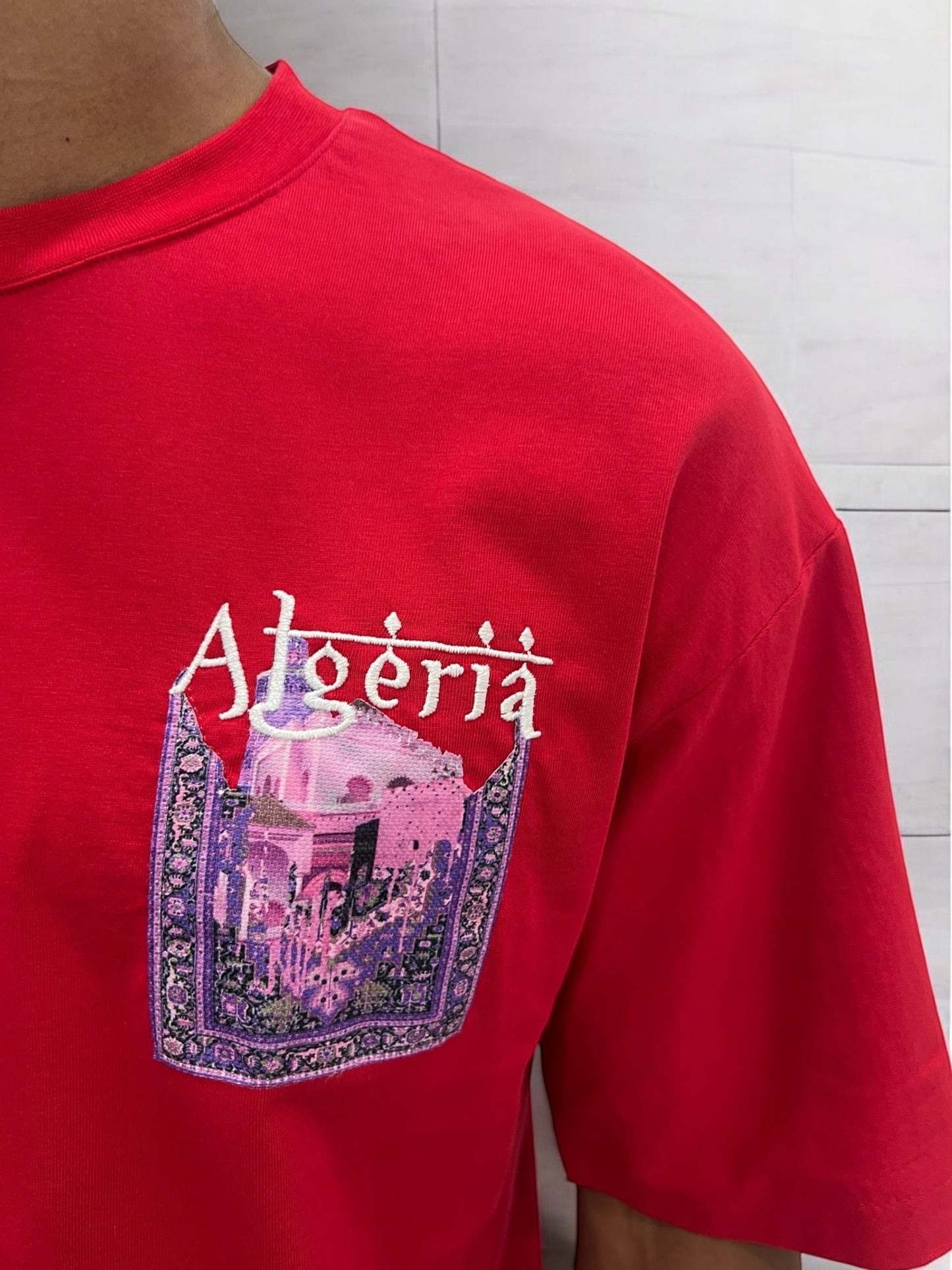 T-shirt ALGĖRIA - rouge