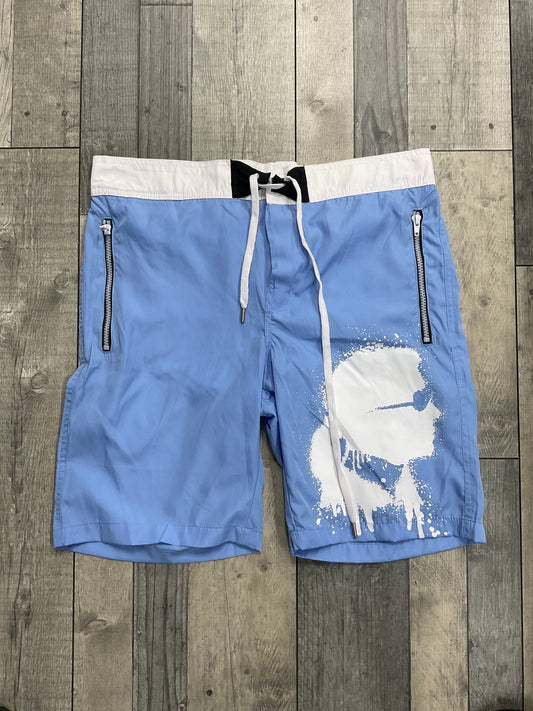Short KARL LAGERFELD - Bleu Blanc