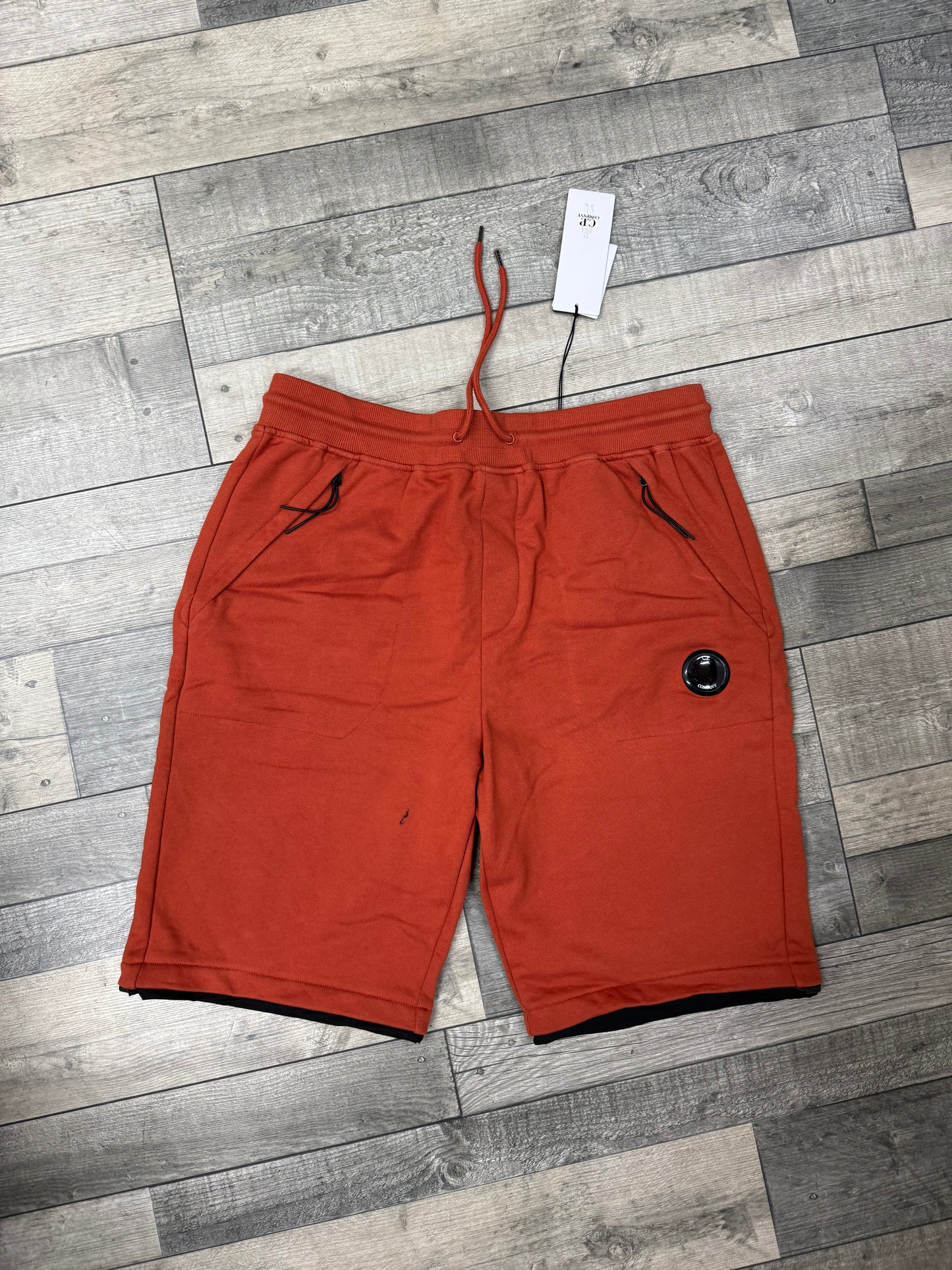 CP COMPANY - Short Orange brique / Burnt Orange