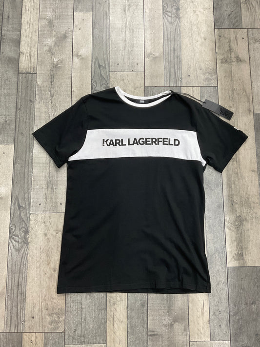 T SHIRT KARL LAGERFELD - Noir Blanc