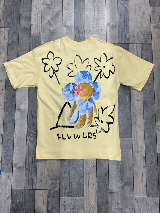T-shirt FLUWLRS - jaune
